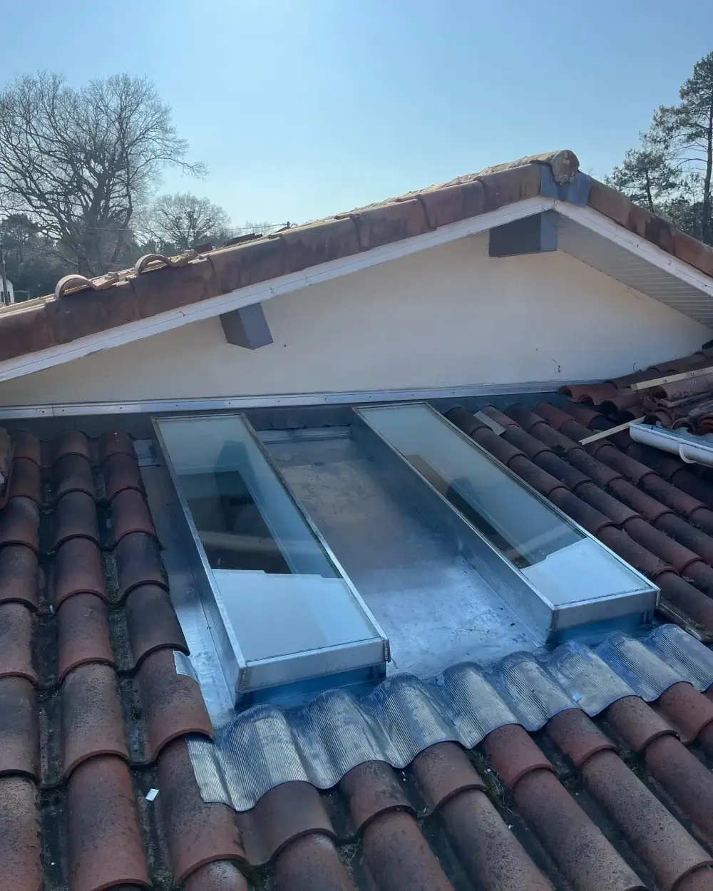 Pose de velux près de Ondres