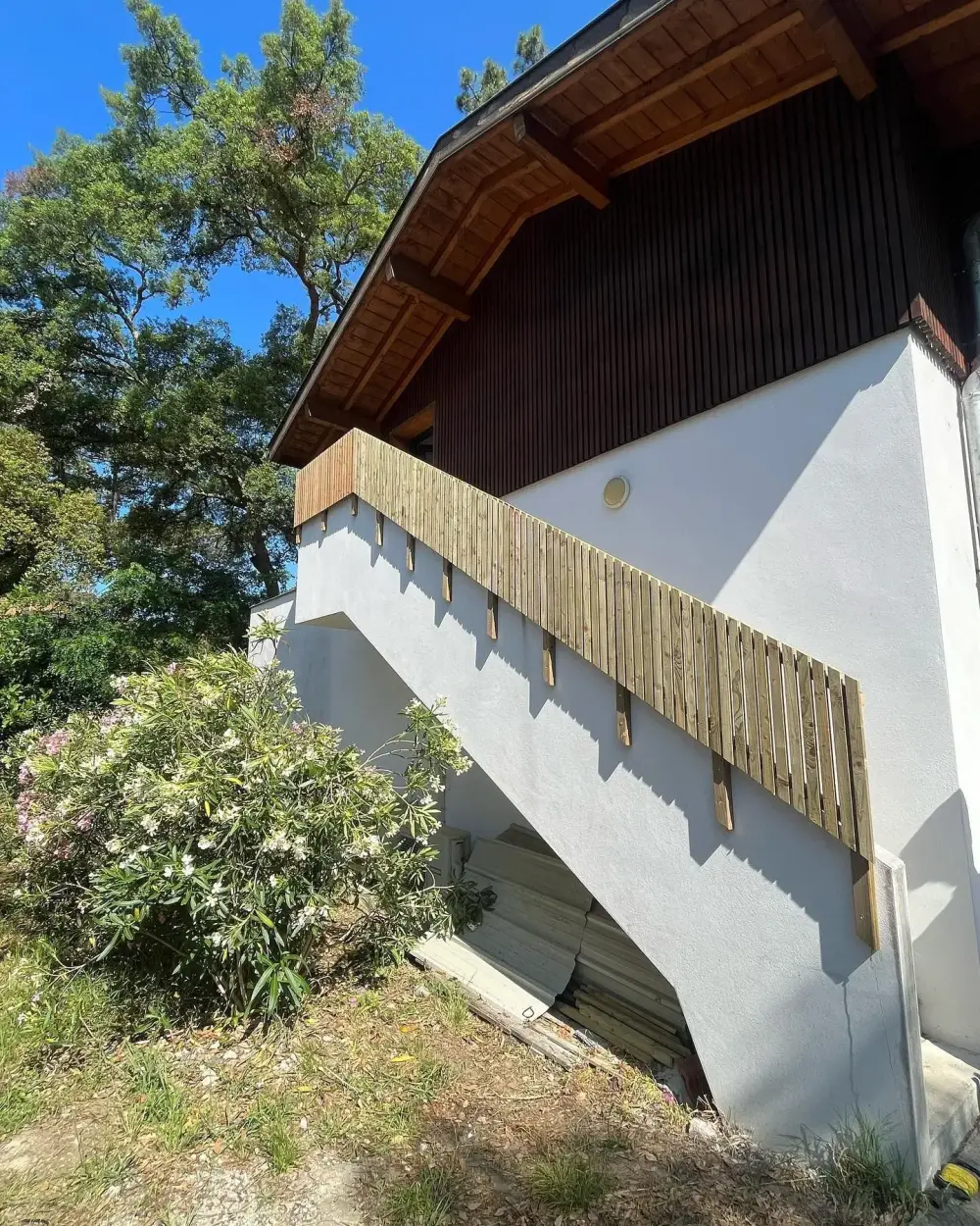 Charpente près de Ondres